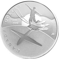 Kanada 1 Dollar 2009 100 Jahre Flug - Silber PP