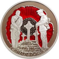 Kanada 1 Dollar 2015 100 Jahre auf Flanderns Felder