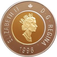 Kanada 2 Dollars 1996 Polarbär