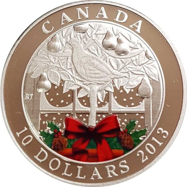 Kanada 10 Dollars 2013 - Rebhuhn im Birnenbaum