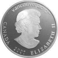 Kanada 25 Dollars 2007 Olympiade Curling