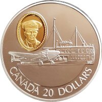 Kanada 20 Dollars Motorflug 1993 Lockheed 14