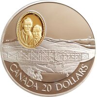 Kanada 20 Dollars Motorflug 1991 Silver Dart