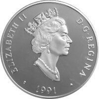 Kanada 20 Dollars Motorflug 1991 Silver Dart