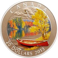 Kanada 20 Dollars 2013 Herbst
