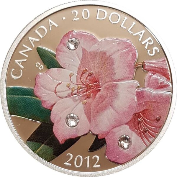 Kanada 20 Dollars 2012 Rhododendron