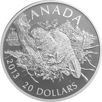 Kanada 20 Dollars 2013 Biber