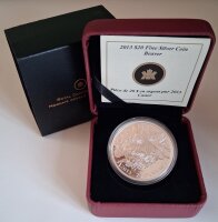 Kanada 20 Dollars 2013 - Biber - Silber PP