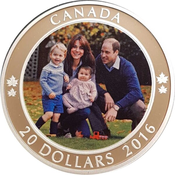 Kanada 20 Dollars 2016 - Königliche Tour