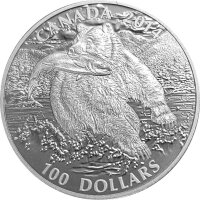 Kanada 100 Dollars 2014 Grizzly