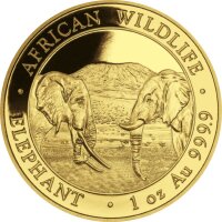 Somalia Elefant 2020 1 oz Gold