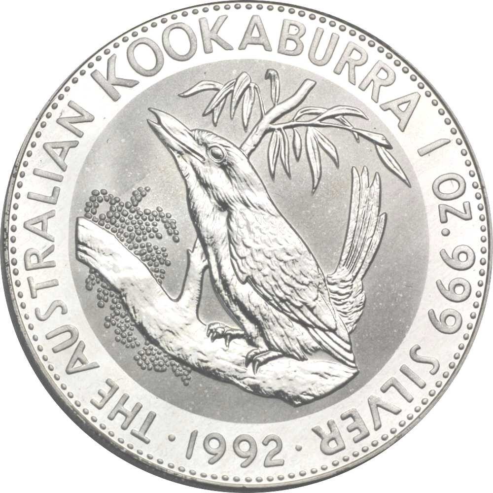Australien Kookaburra 1992 1 oz Silber