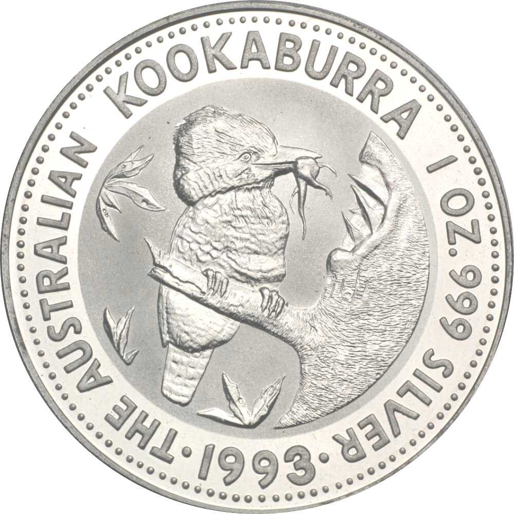 Australien Kookaburra 1993 1 oz Silber