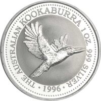 Australien Kookaburra 1996 1 oz Silber