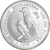Australien Kookaburra 1999 1 oz Silber
