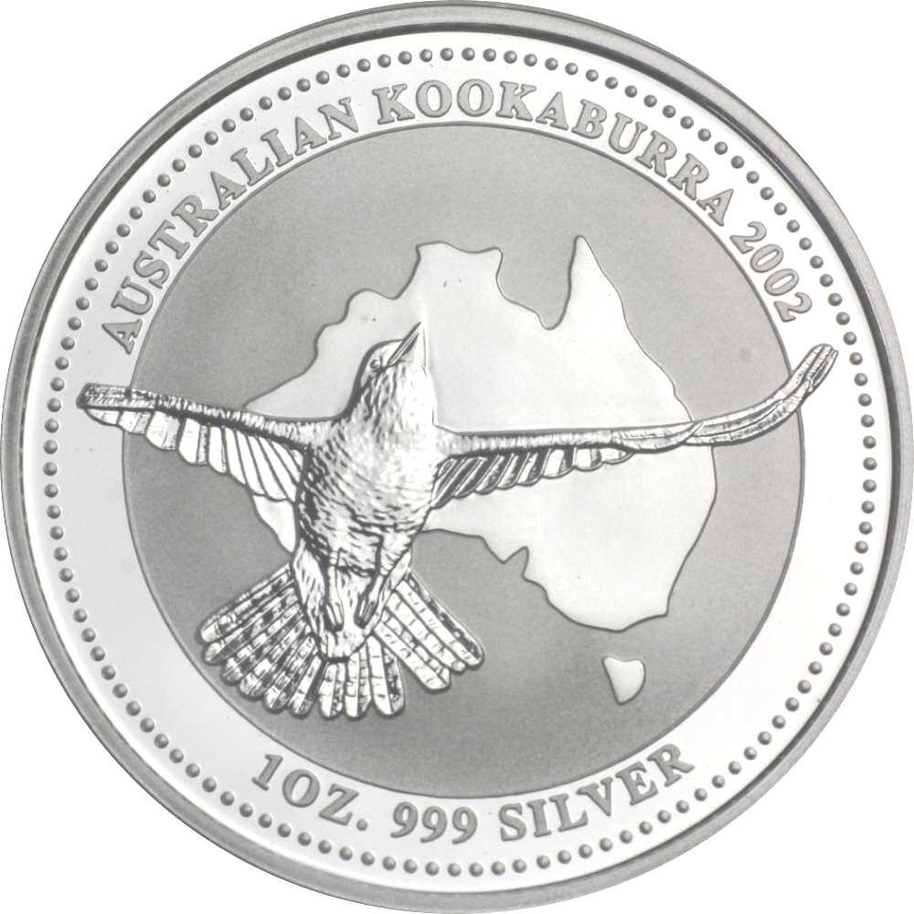 Australien Kookaburra 2002 1 oz Silber