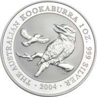 Australien Kookaburra 2004 1 oz Silber