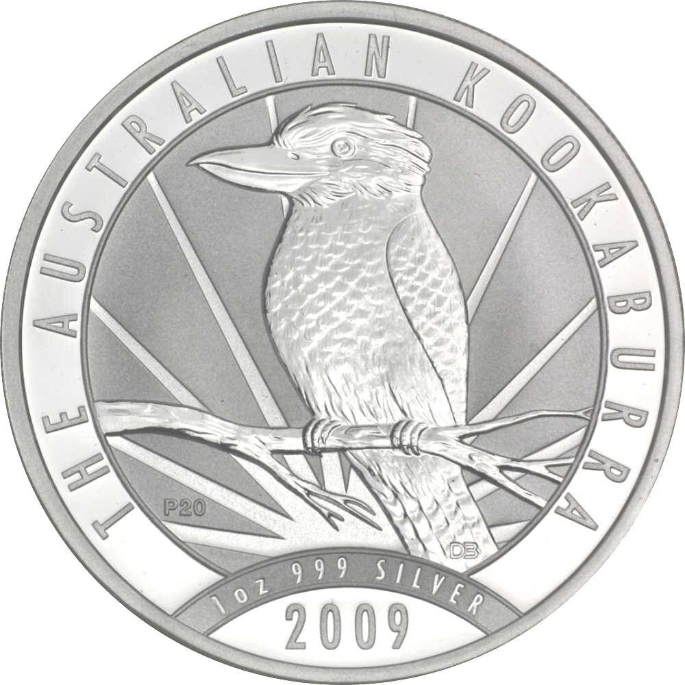 Australien Kookaburra 2009 1 oz Silber