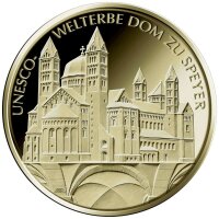 Deutschland 100 € 2019 - J - Dom zu Speyer 1/2 oz Gold incl. Etui & CoA