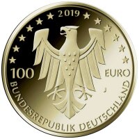 Deutschland 100 € 2019 - J - Dom zu Speyer 1/2 oz Gold incl. Etui & CoA