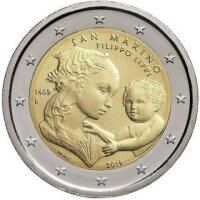 San Marino 2 Euro 2019 "Filippo Lippi"