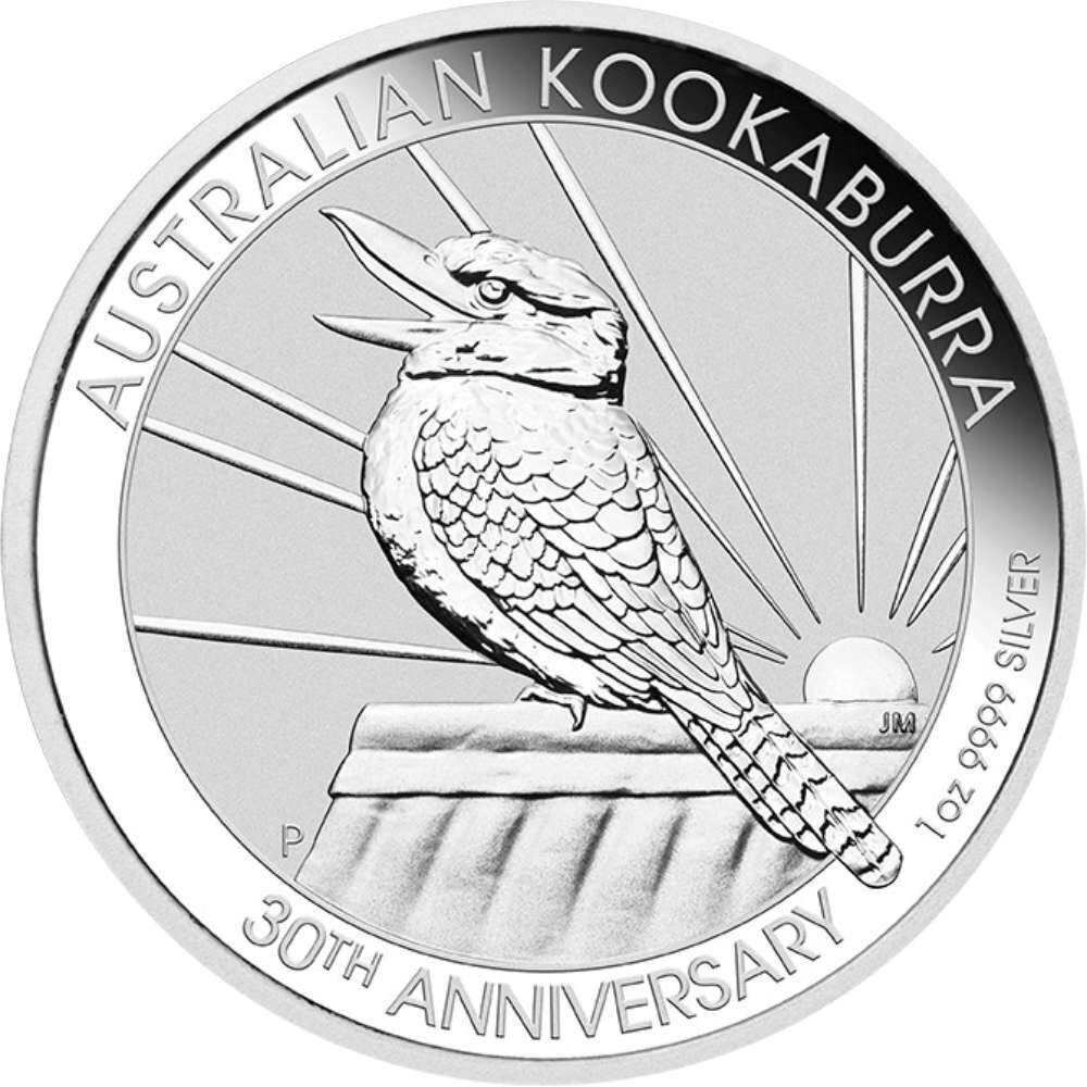 Australien Kookaburra 2020 1 oz Silber - 30 Jahre...