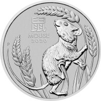 Australien Lunar III 2020 Jahr der Maus 1 oz Platin