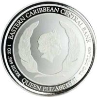 EC 8 1. Ausgabe 2018 Antigua & Barbuda Rum Runner 1 oz Silber