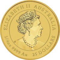 Australien Lunar III 2020 Jahr der Maus 1/4 oz Gold