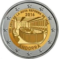 Andorra 2 Euro 2016 "150 Jahre Reform"