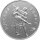 Russland 3 Rubel 1993 Russisches Ballett - 1 oz Silber