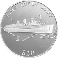 Liberia 20 Dollars 2000 - Schiffe "R.M.S. Queen...