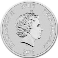Niue Disney 2019 Micky Maus Fantasia 1 oz  Silber