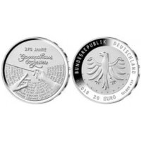 Deutschland 5 x 20 Euro 2018 Sammlermünzenset PP