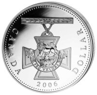 Kanada 1 Dollar 2006 Victoria Kreuz - Silber