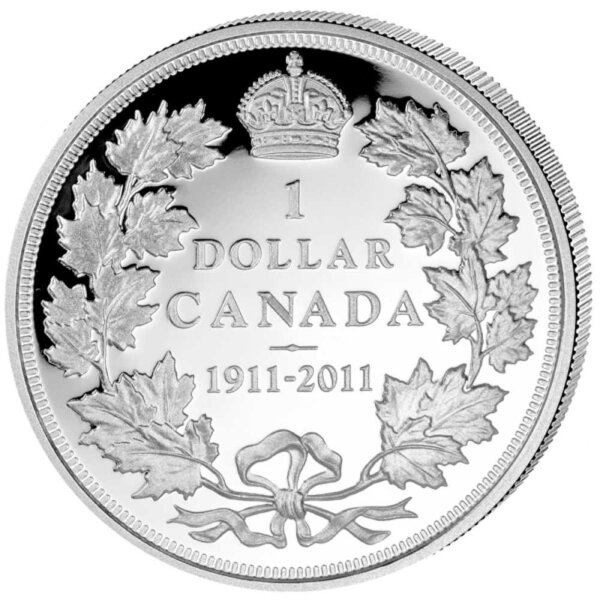 Kanada 1 Dollar 2011 100 Jahre Silberdollar - Silber PP