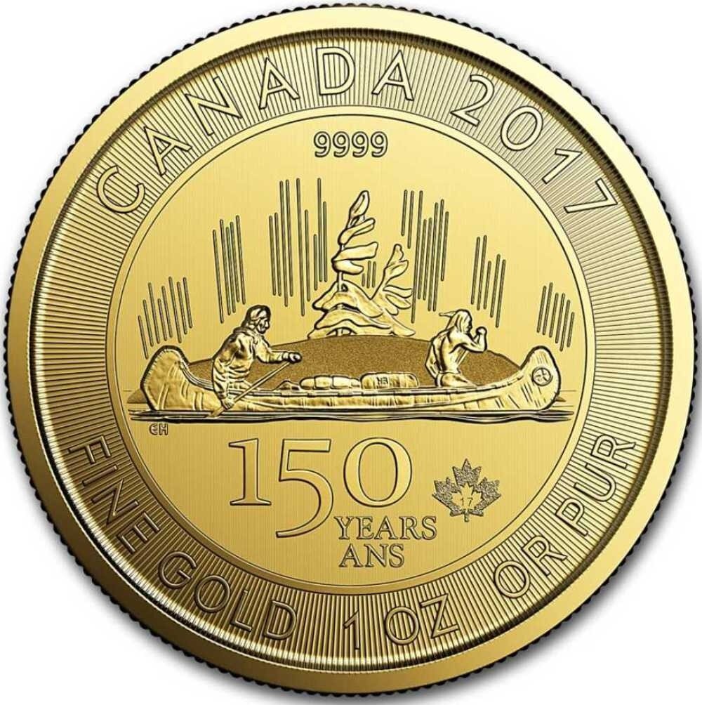 Kanada 150 Jahre Voyageur 2017 1 oz Gold