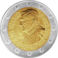 Vatikan 2 Euro 2007 "Geburtstag Benedikt XVI"