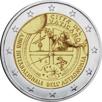 Vatikan 2 Euro 2009 "Jahr der Astronomie"
