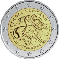 Vatikan 2 Euro 2010 "Priesterjahr"