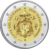 Vatikan 2 Euro 2013 "Sede Vacante"