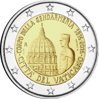 Vatikan 2 Euro 2016 "Gendarmeriekorps"