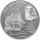 Vanuatu 50 Vatu 1993 - Fregatte "La Boudeuse" - Silber PP