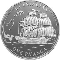 Tonga 1 Paanga 1993 - Fregatte "La Princesa" -...