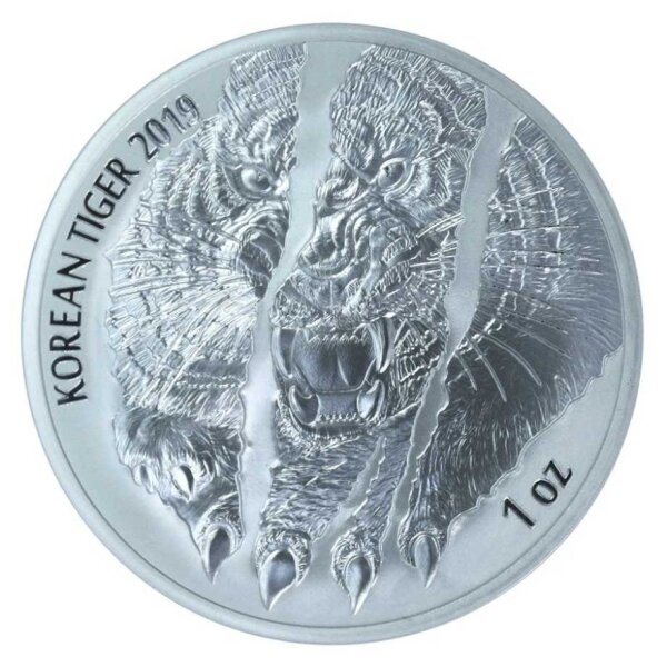 Korea Tiger 2019 1 oz Silber