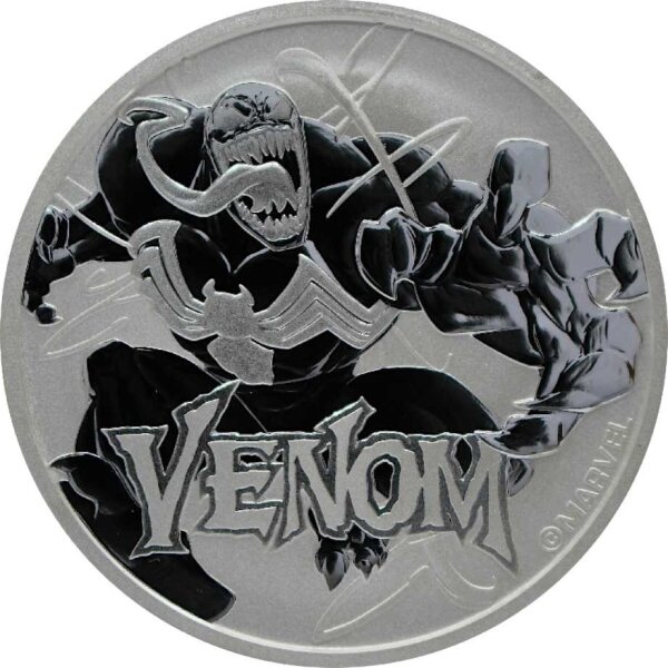 Tuvalu Marvel 8. Ausgabe 2020 Venom 1 oz Silber
