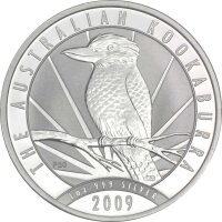Australien Kookaburra 2009 10 oz Silber