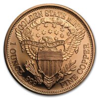 USA Freiheitsstatue 1 AVDP-Unze Kupfer