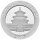 China Panda 2018 30 Gramm Silber - Coloriert