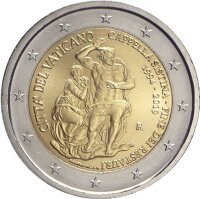Vatikan 2 Euro 2019 "Sixtinische Kapelle"